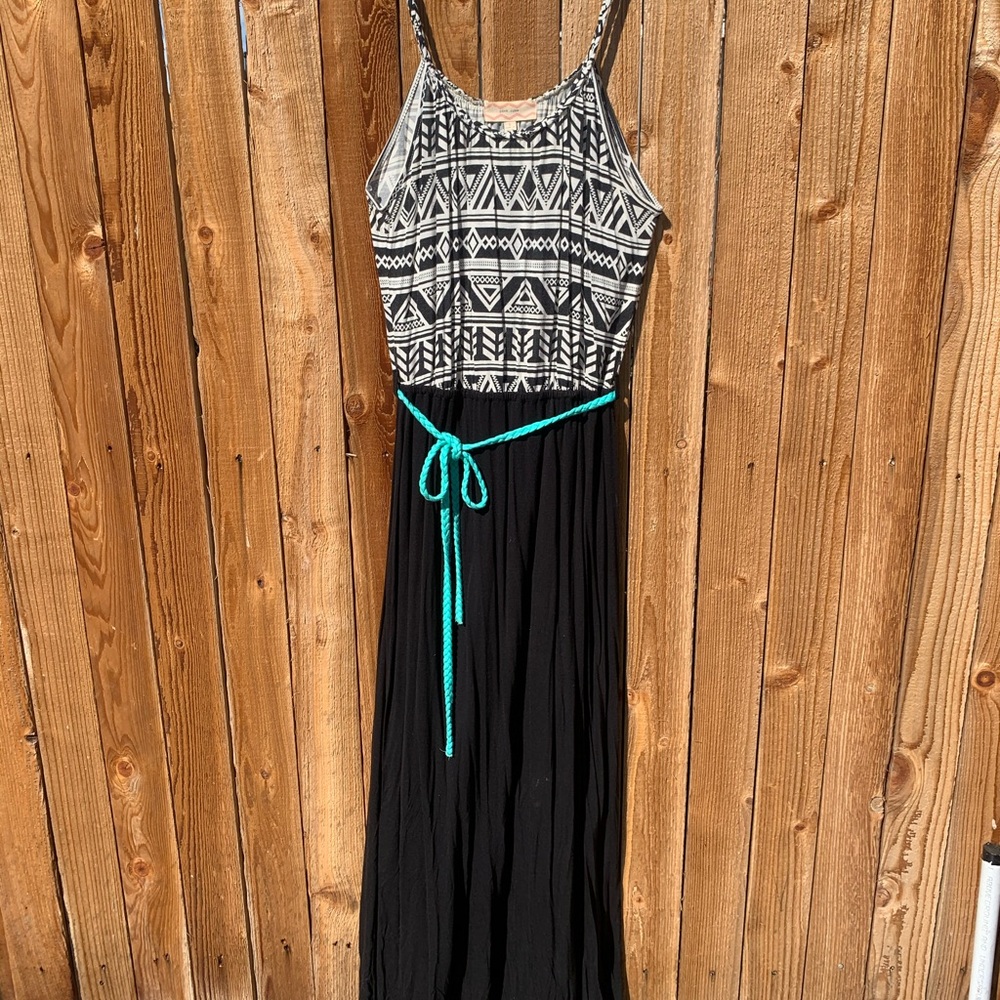 Pink Rose Maxi Dress